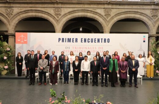 Representantes de tribunales de disciplina judicial durante su primer encuentro nacional en la Ciudad de México