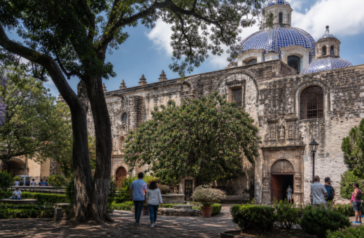 Exconvento del Carmen y plaza historica de San Angel