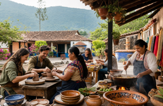 Viajeros participan en experiencias culturales y comunitarias de un Pueblo Mágico