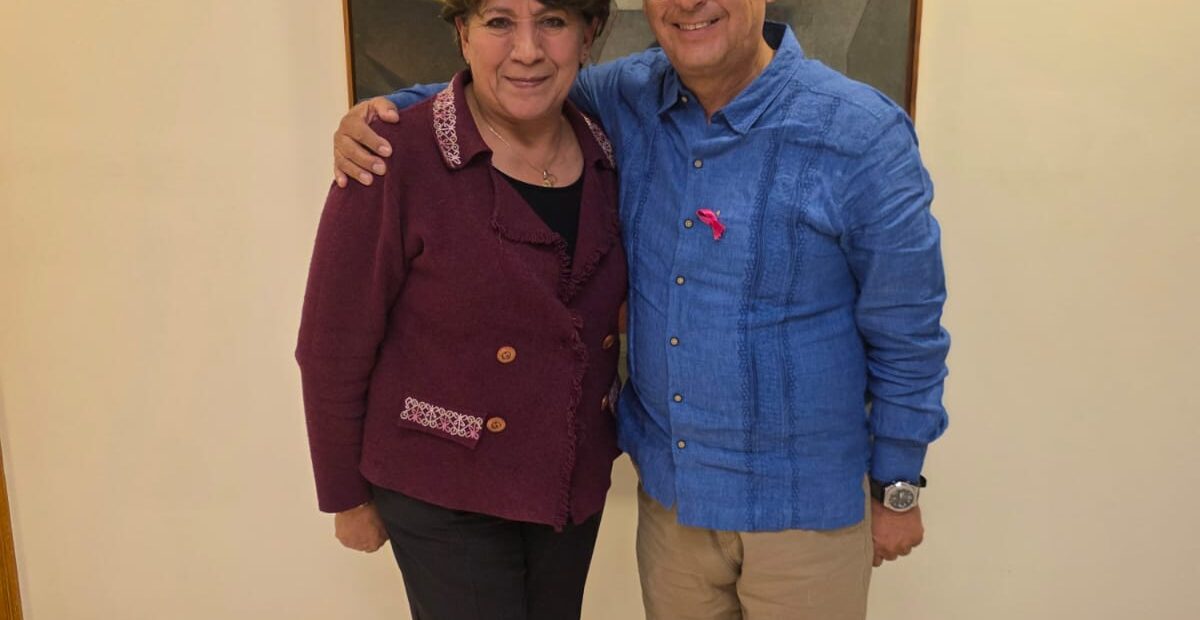 Delfina Gómez y Pedro Zenteno